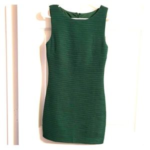 Green cocktail dress
